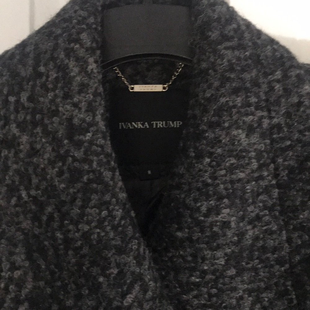 Knee length wool coat